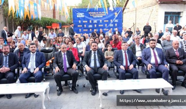 Ak Parti Sivaslı İlçe Başkanlığı 8. Olağan Genel Kurulu Coşkulu Bir Atmosferde Gerçekleşti