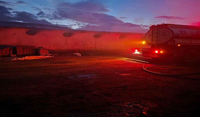 Eşme’de Tavuk Çiftliğinde Yangın: Büyük Maddi Hasar Oluştu