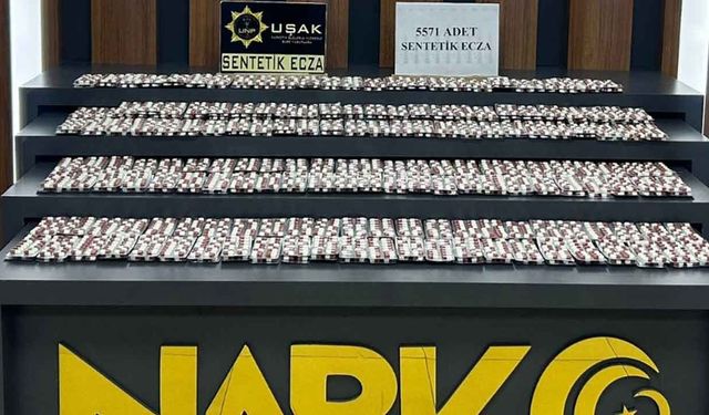 Uşak’ta Ele Geçirildi Tam 5 Bin 571 Adet, 2 Kişi Tutuklandı