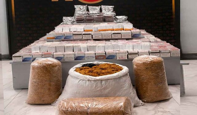 Uşak’ta Kaçak Tütün Operasyonu Gerçekleştirildi