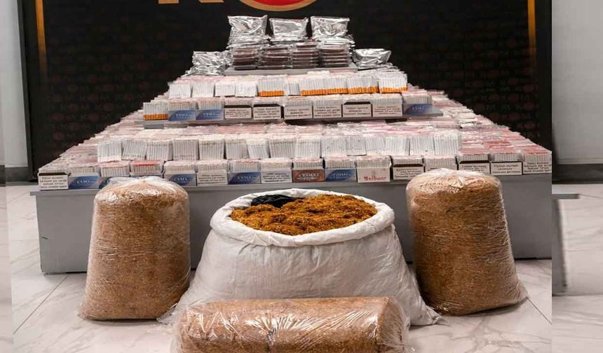 Uşak’ta Kaçak Tütün Operasyonu Gerçekleştirildi